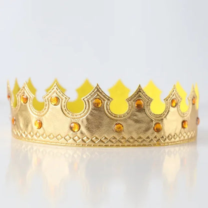 Coroa rei do Dia das Bruxas - Halloween Carnaval | Veludo Medieval Mulheres Homens