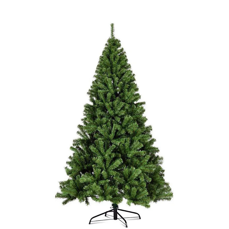 Árvore Natal Tradicional 150 Cm Pinheiro Cheia 280 Galhos Pé Metal Premium Decoração