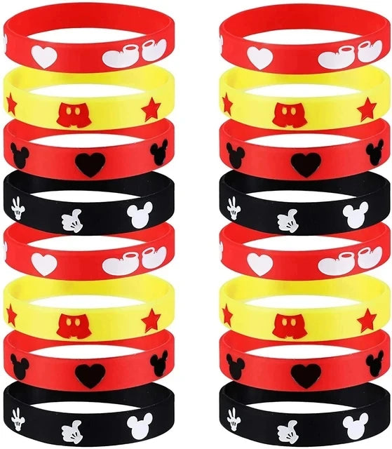 Kit Decoração Sacolas Presente Festa de Aniversário Infantil Mickey Baby e Minnie Baby