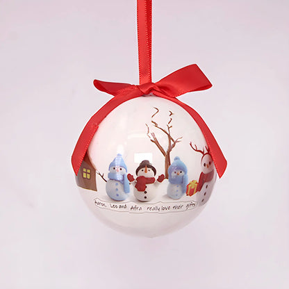 Bola de Natal para Lembrancinhas de Festa 1 Peças de Enfeites Bola Natal Lembrancinhas