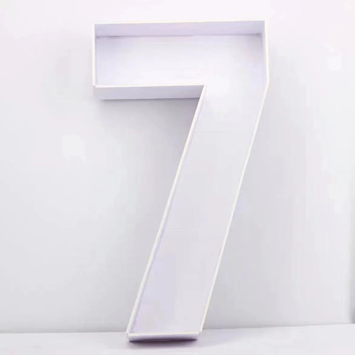 Letras Gigante Moldura para Balão com Números, Mosaico de Balões de 73 cm, Moldura