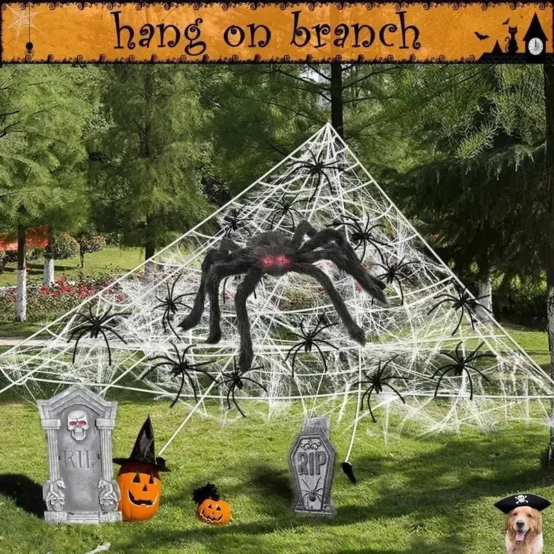 Aranha Preto Peludo Halloween Aranha, 1.5 Metro Preta, Macia, Peluda, Assustadora Ar Livre