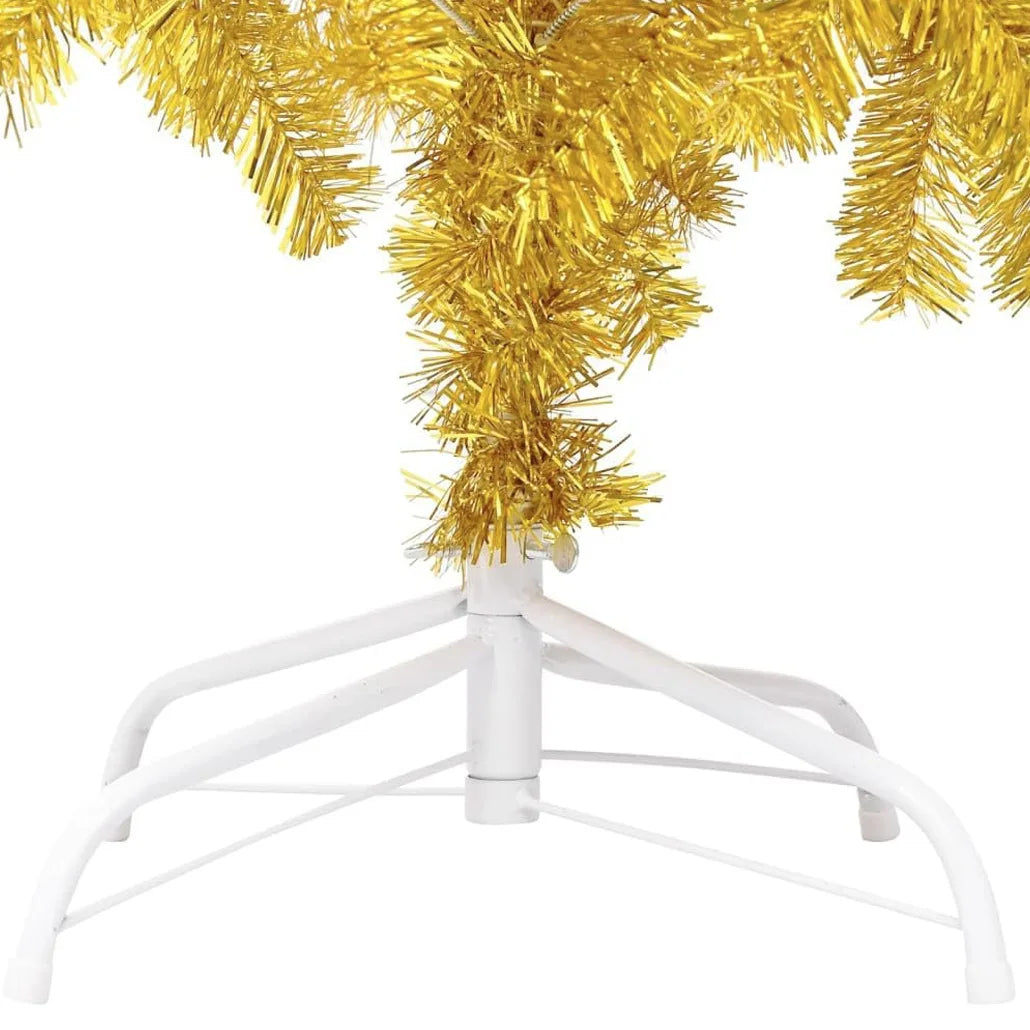 Árvore de Natal variação artificial, pinheiro de Natal colorido em PVC com suporte de metal