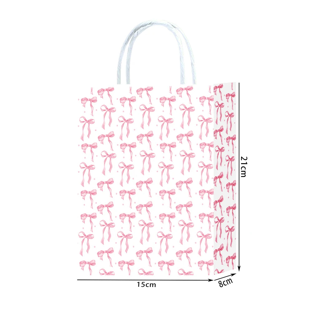 Sacolas Rosa Dia das Mães Pacote com 12 caixas de lembrancinhas de festa rosa, sacos