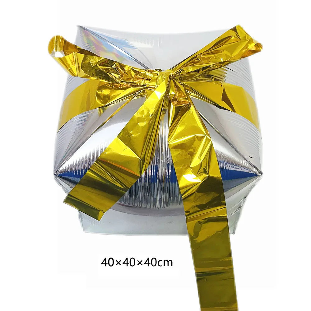 Kit de Balões de Natal, Decoração de Natal com Papai Noel e Boneco de Neve e Presente