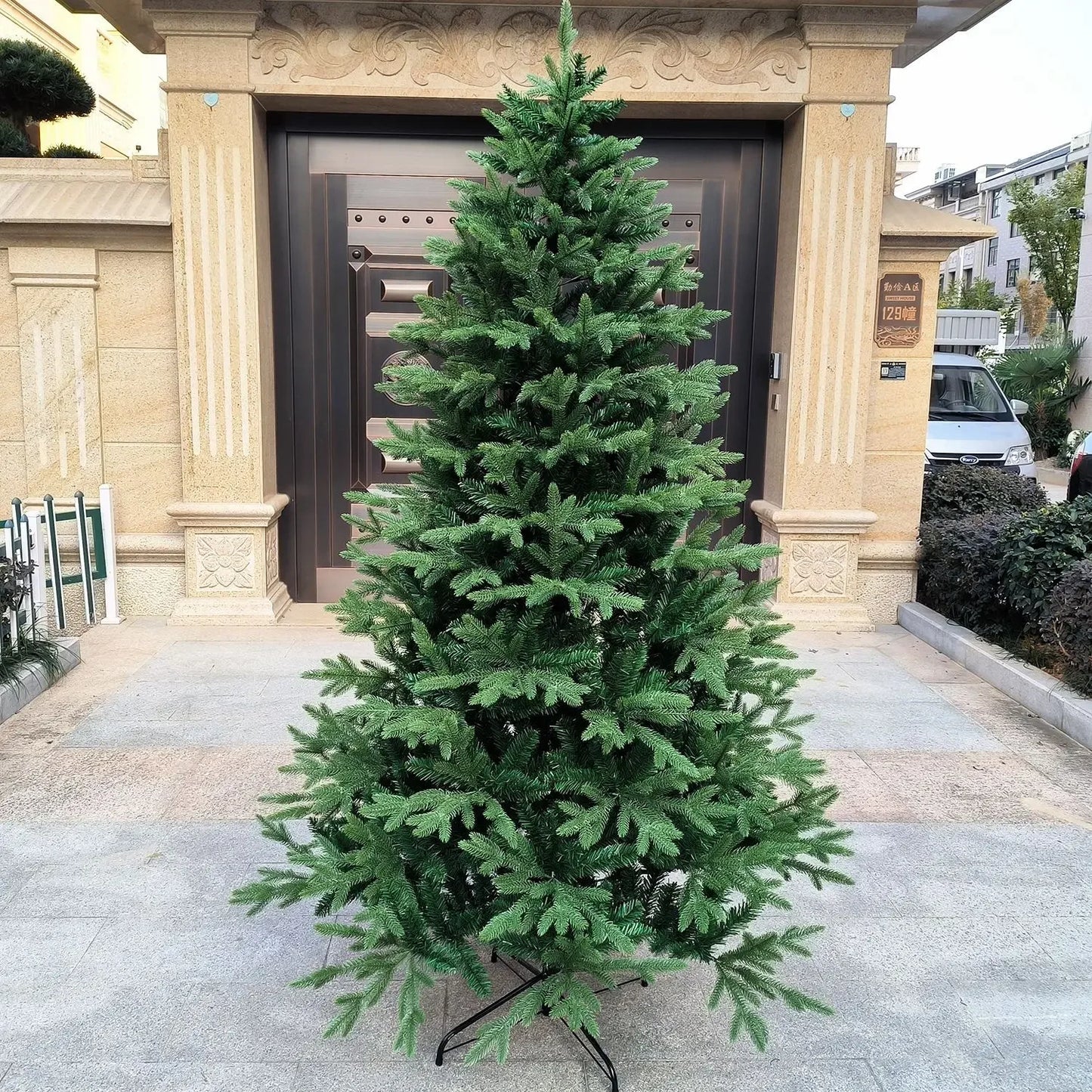Árvore Natal Verde Maresias Luxo 1,80m c/ 628 Galhos Diâmetro 70cm