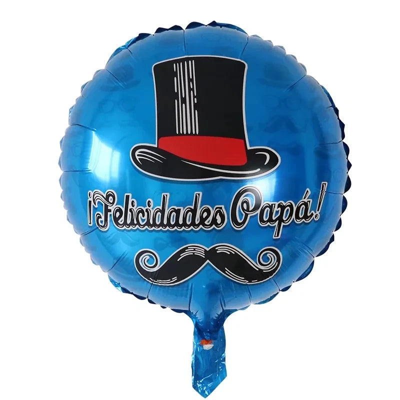 Balões para o Dia dos Pais, Conjunto de Balões Feliz Dia dos Pais, Balões para o Dia dos Pais