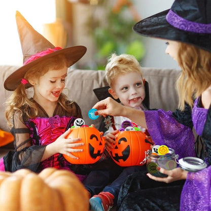 Bolas Gel brilhantes no escuro, 8 modelos bolas Gel com tema de Halloween festas