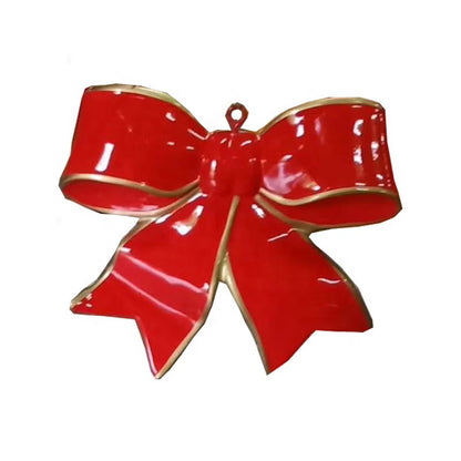 Laço Gigante Shopping 45cm*45cm45cm/Peso: 25 kg e Decoração Natalina para Shopping