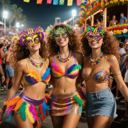 Máscara De Decoração De Festa de Papel Temática De Carnaval De Carnaval 24 peças