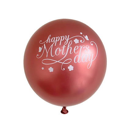 Balões Feliz Dia das Mães 10 peças feliz dia das mães balões de festa temático da mãe
