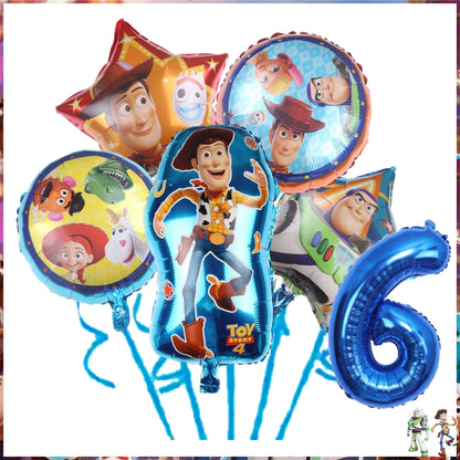 33 Modelos de decoração para festa de aniversário com tema Toy Story de história