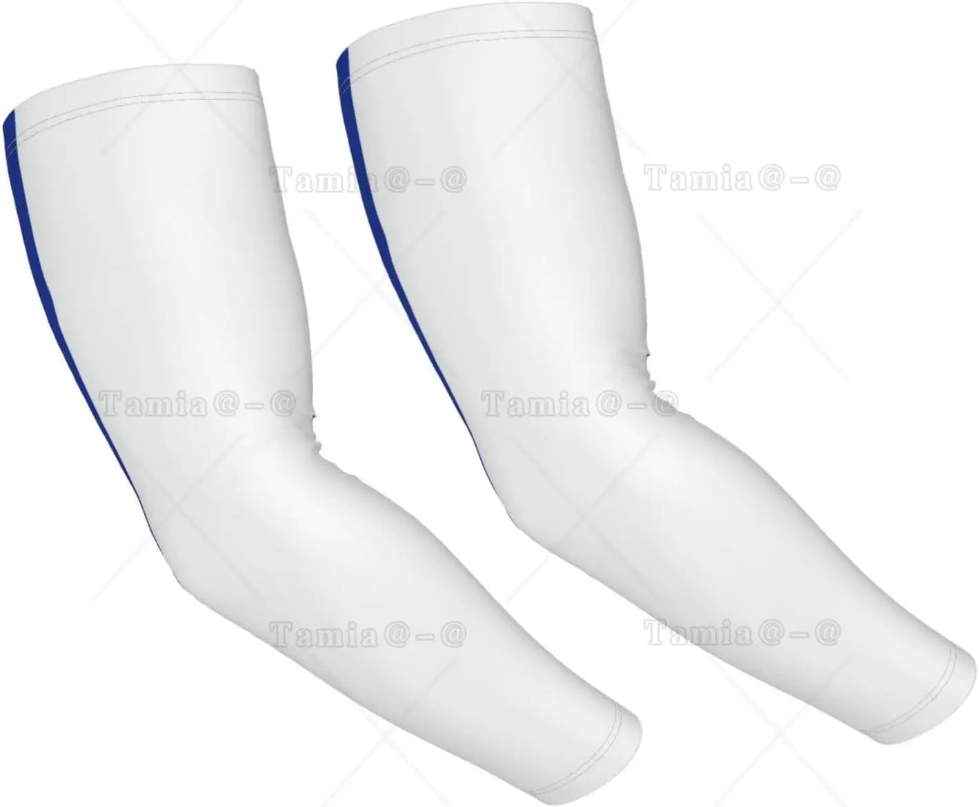 Mangas refrescantes com a bandeira da Brasil, proteção solar, homens e mulheres, ideais