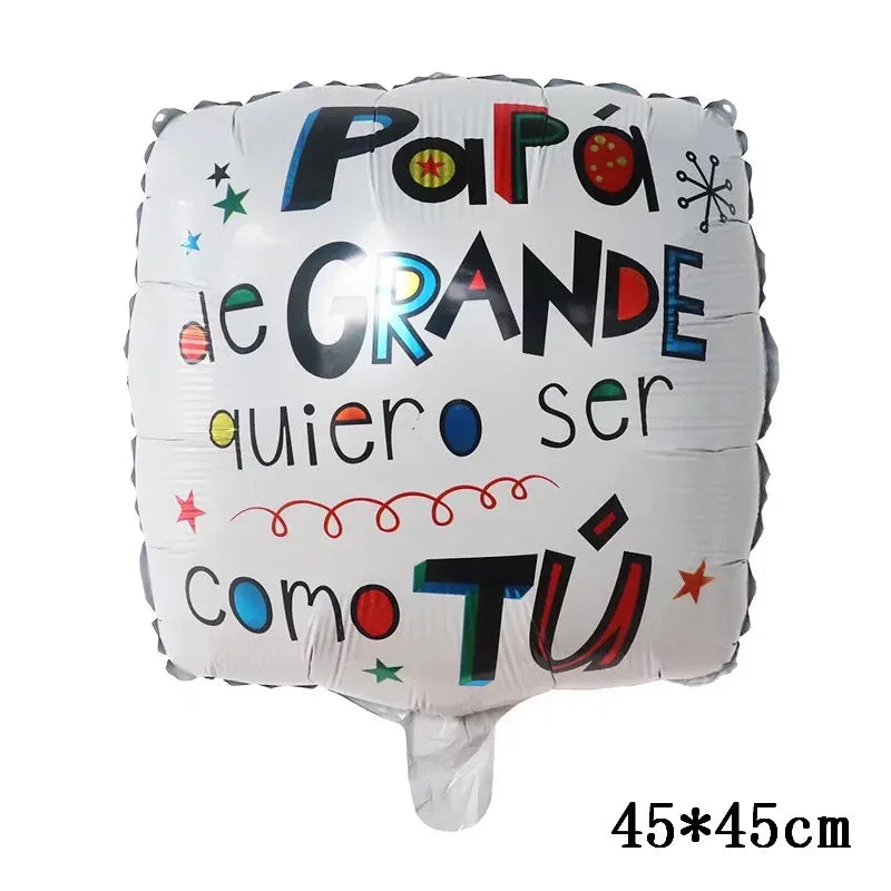 Melhores balões Dia das Mães para o pai, balões para o dia dos pais, balões papel alumínio
