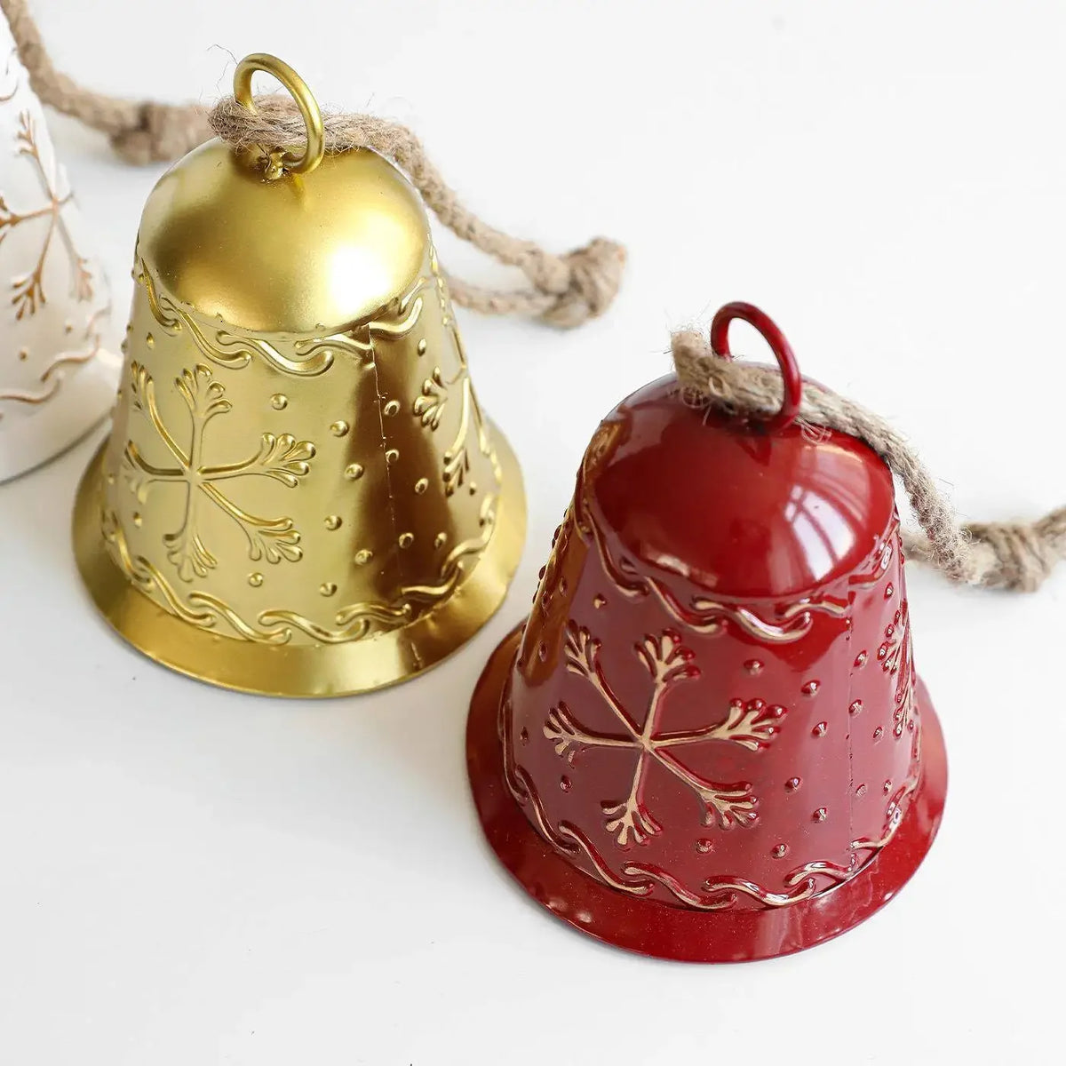 Enfeites De Sino De Natal Decoração de Pendentes, Sinos Decorativos de Natal em Metal