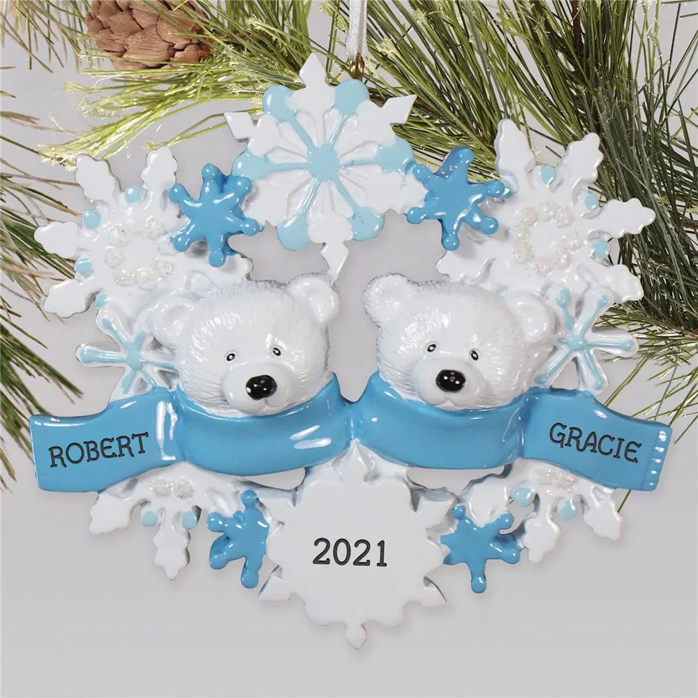 Porta-Retrato Árvore de Natal Enfeite de Natal Personalizado em Formato de Porta-Retrato 7.8cm*7.7cm