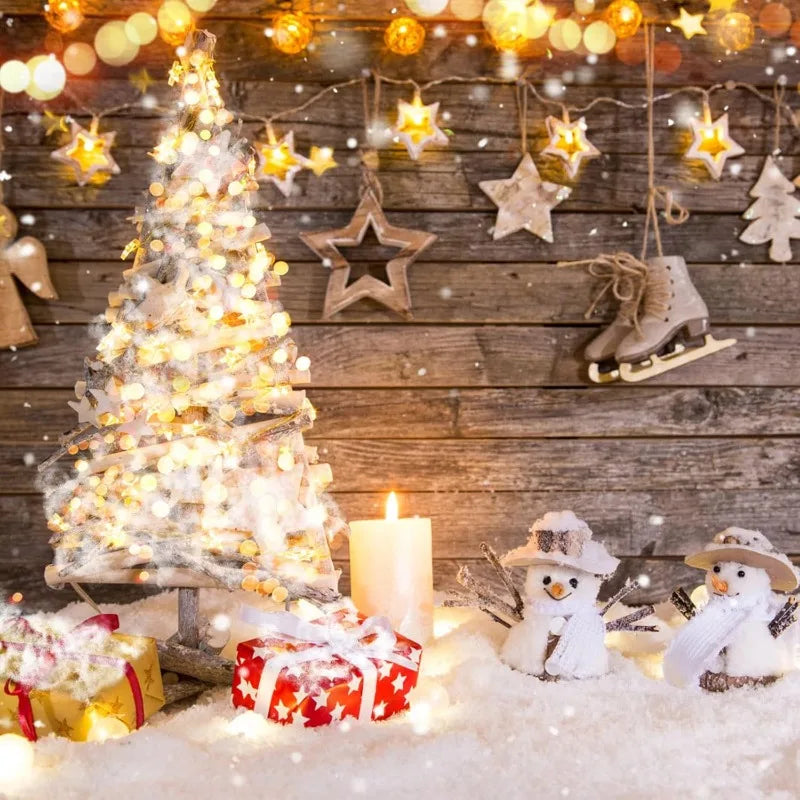 Decoração neve falsa de Natal para artesanato decoração interna neve artificial cobertor