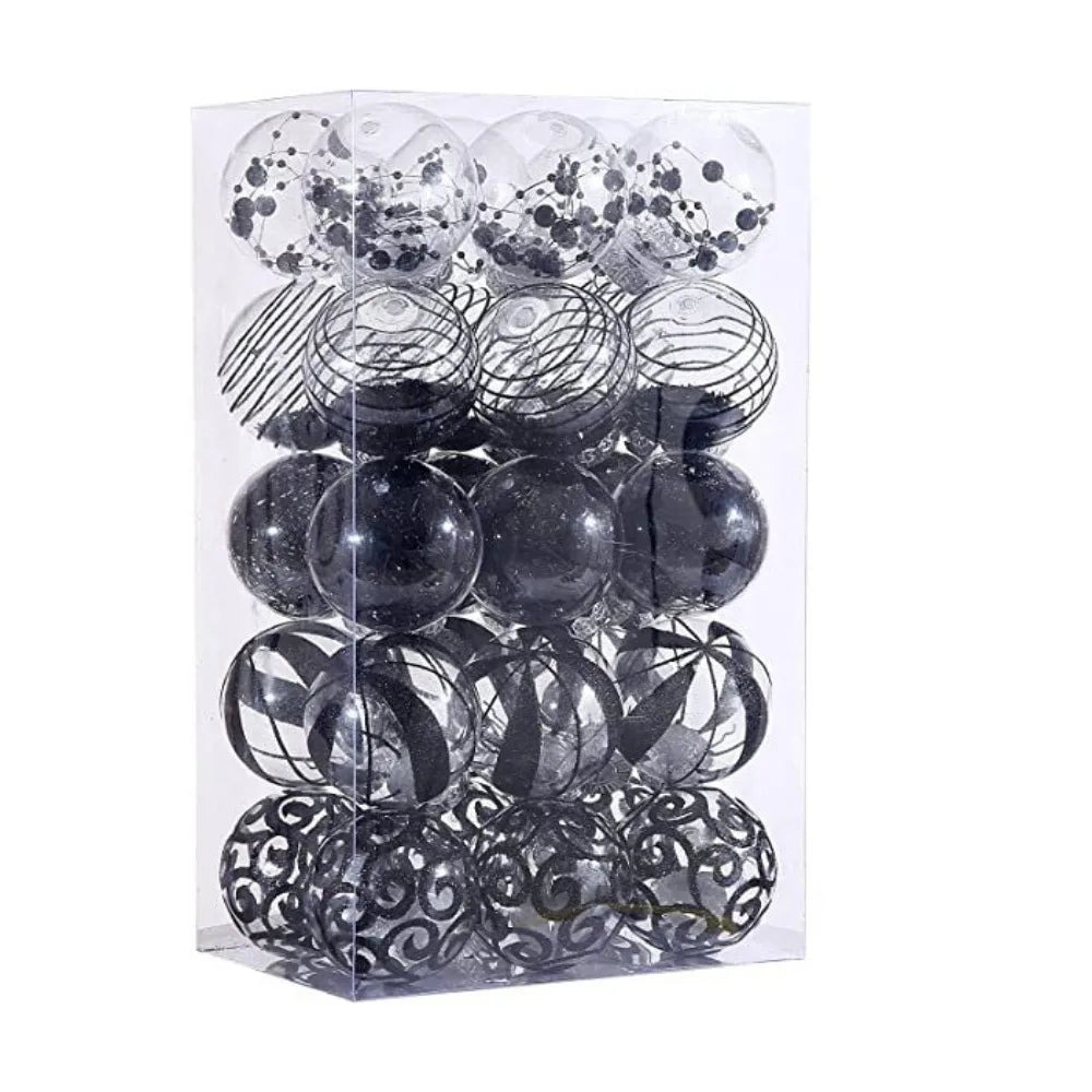 Bola de Natal para Pendurar, Conjunto de 30 Bolas Decorativas de 31cm*12.2 Pol. Natal