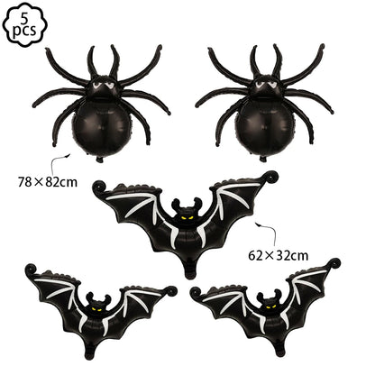 9 Balões de Halloween para Decoração de Festas, Suprimentos para Decoração Halloween