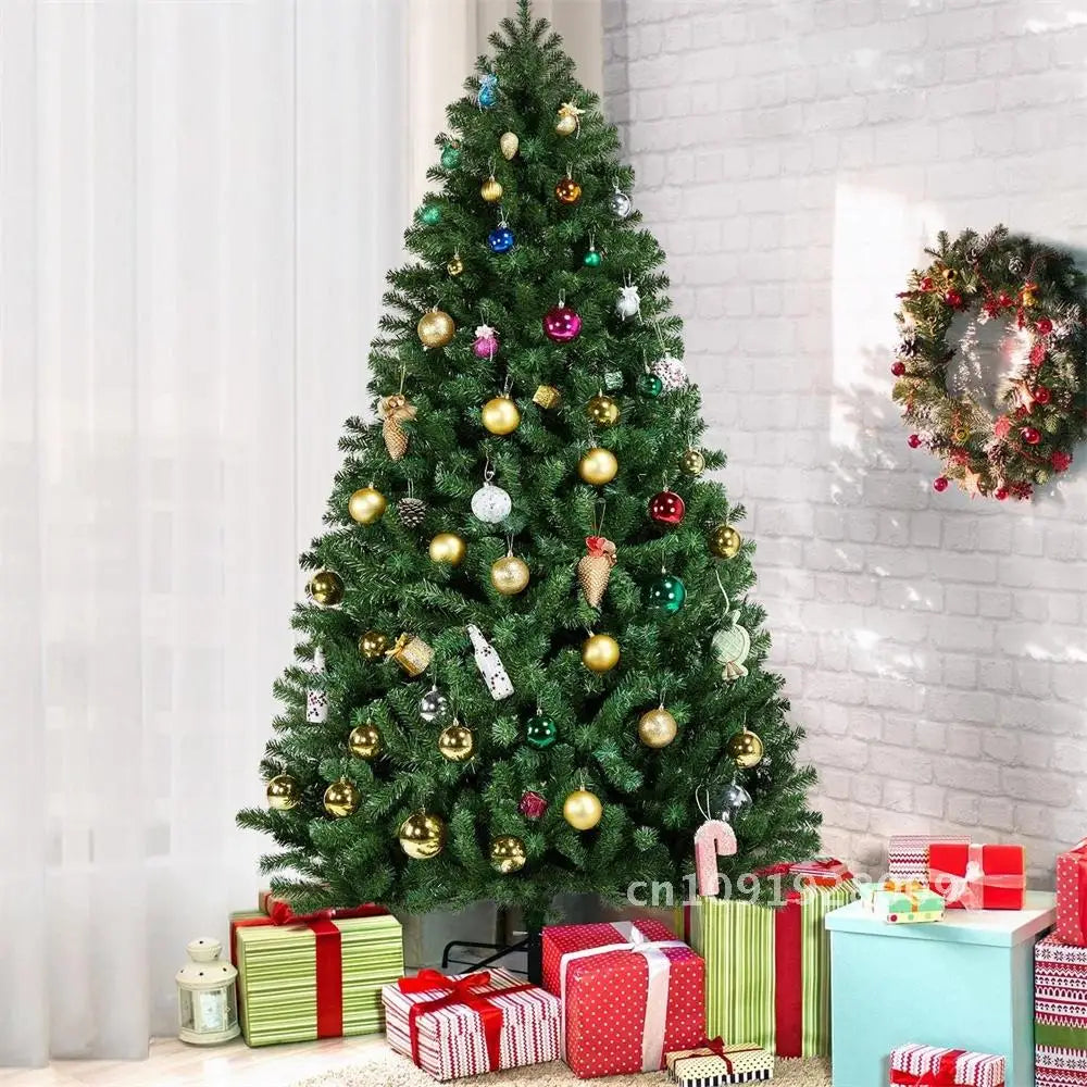 Árvore de Natal artificial de 6 FT com luzes pré-iluminadas, decorações de Natal internas