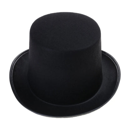 Chapéu steampunk fedora adulto, acessórios de fantasia punk gótico goth steampunk