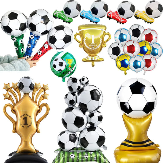 Kit Decoração Copa Do Mundo Troféu Metalizada Prato/Copo/Canudos/Guardanapos Brasil