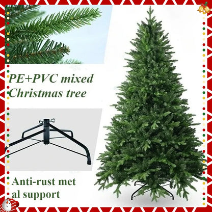 Árvore Natal Verde Maresias Luxo 1,80m c/ 628 Galhos Diâmetro 70cm