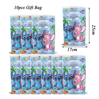 Itens lilo & stitch personalizados Saquinhos Surpresa Aniversário Disney Stitch & Angel