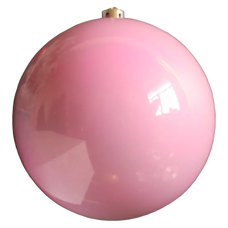 Enfeites grandes de bolas de Natal de 10 cm, 6 peças, enfeites de Natal grandes