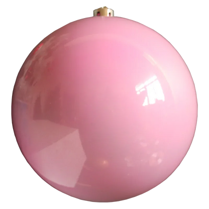 Enfeites grandes de bolas de Natal de 10 cm, 6 peças, enfeites de Natal grandes