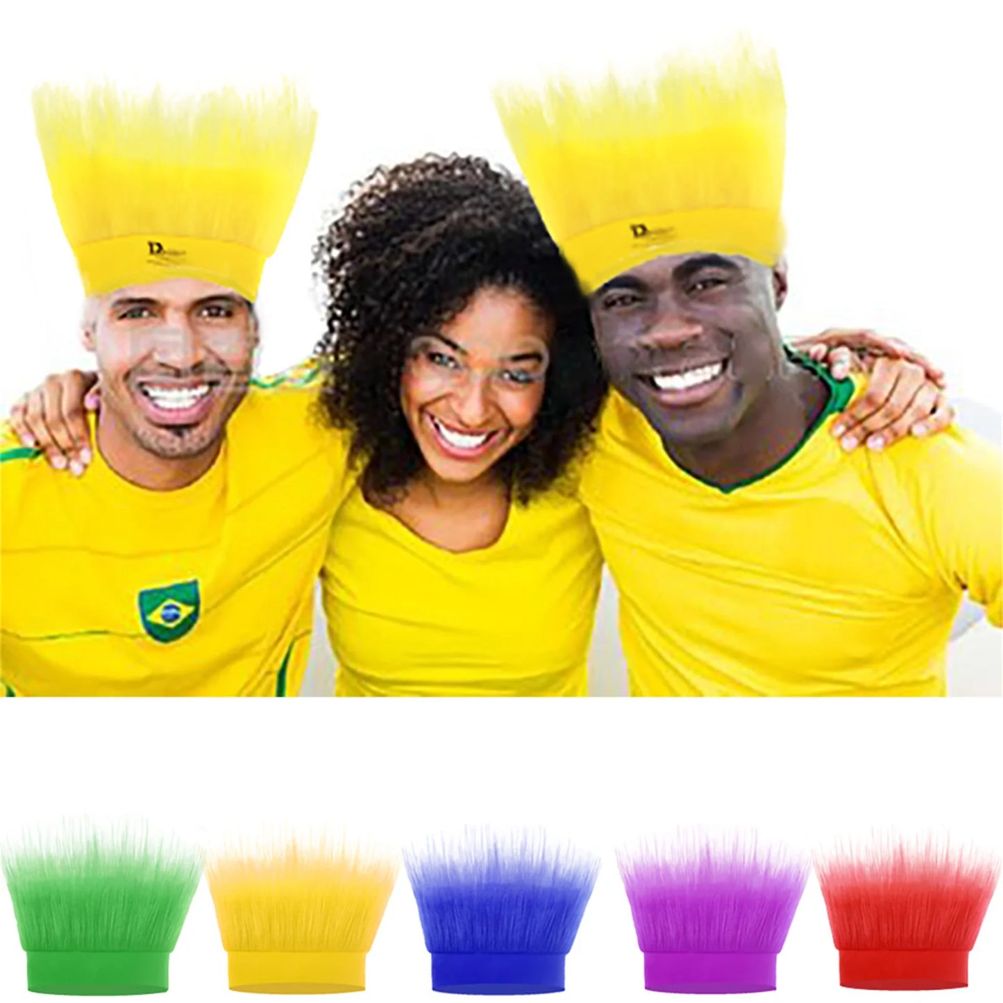 Copa do Mundo Tiara cabelo maluco copa , acessório de fantasia para mulheres, homens