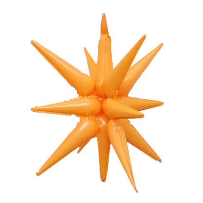 Kit 5 Balão Estrela 14 Pontas Grande 22 Polegadas 67cm. Balão Estrela