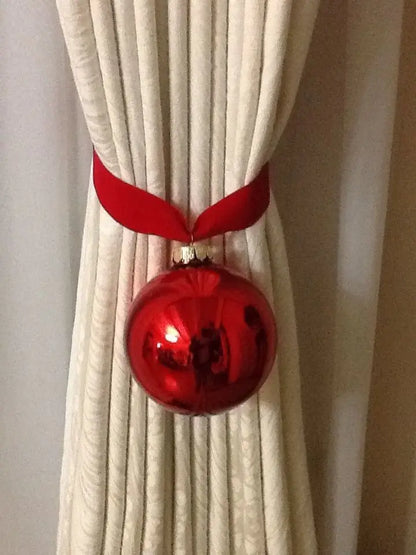 Bola de Natal Dourada Ouro/Azul/Verde e Vermelho com 15CM*5.91 Pol.