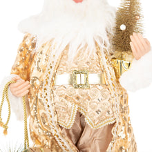 Carregar imagem no visualizador da galeria, Boneco Papai Noel 60Cm Com Dourado
