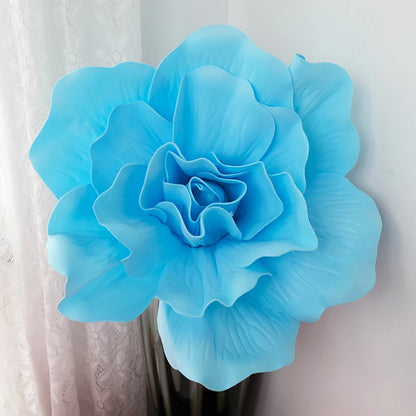 Decoração de flores de papel 3D de 40,6 cm para parede, flores de papel gigantes, flores