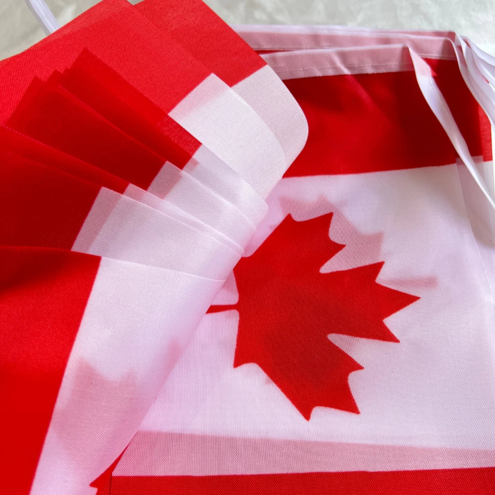 Bandeirinhas Copa do Mundo Bandeira canadense de bandeirinhas canadenses | Bandeira