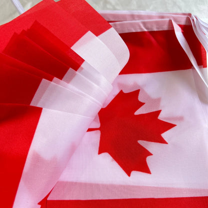 Bandeirinhas Copa do Mundo Bandeira canadense de bandeirinhas canadenses | Bandeira