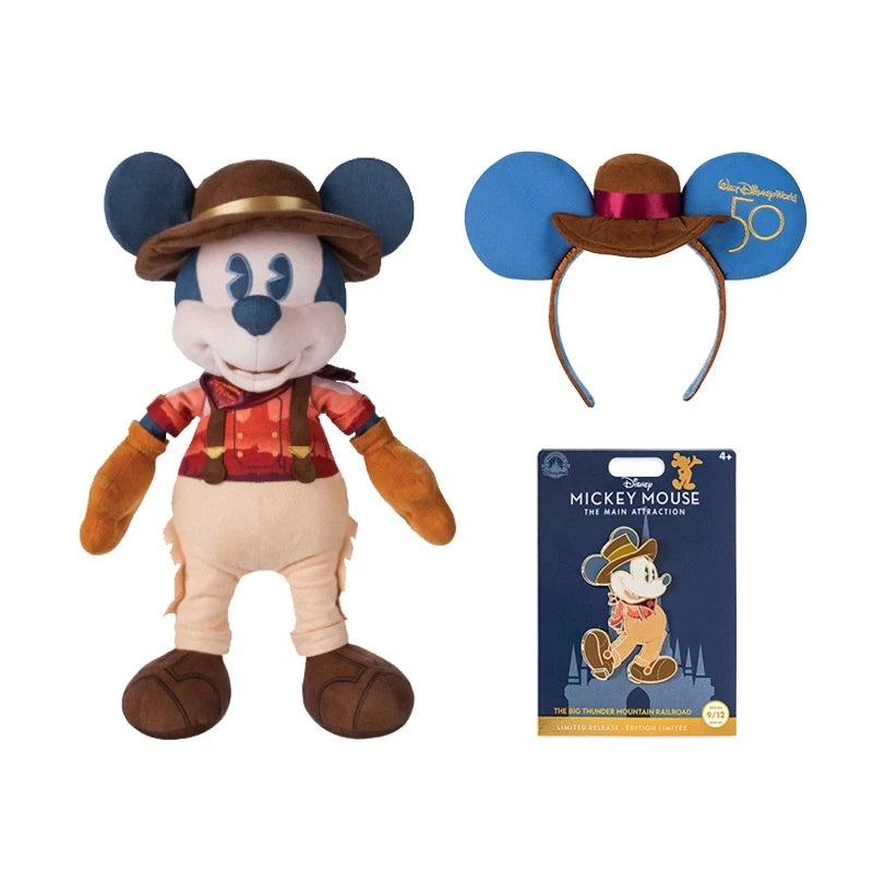 Disney Mickey Mouse Atração principal Edição Limitada Série 41cm Pelúcia Macia