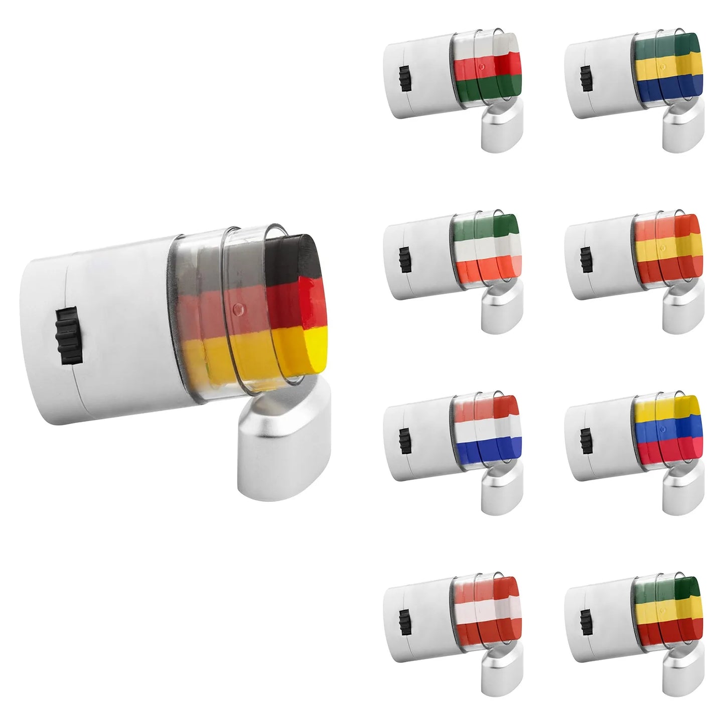 Caneta rosto Copa do Mundo torcida, caneta maquiagem pintar uma bandeira no rosto