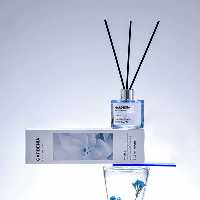 Conjunto de difusor de óleo essencial de fragrância para casa, difusor de aroma de rosa
