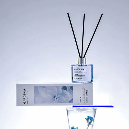 Conjunto de difusor de óleo essencial de fragrância para casa, difusor de aroma de rosa