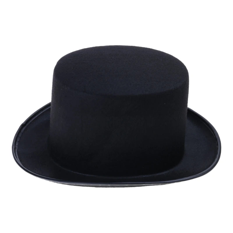 Chapéu steampunk fedora adulto, acessórios de fantasia punk gótico goth steampunk