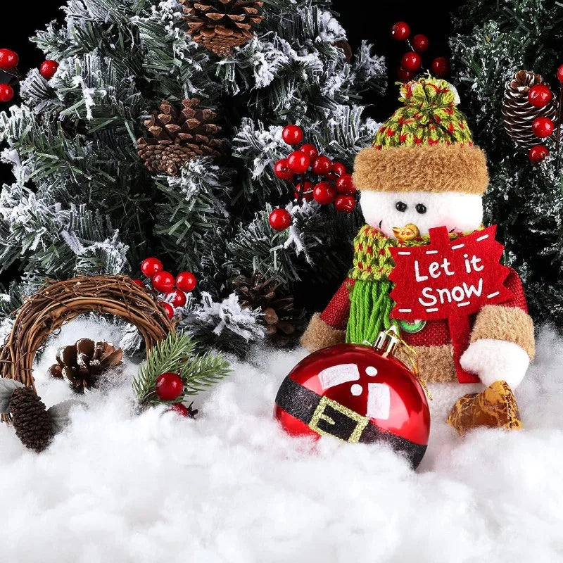 Decoração neve falsa de Natal para artesanato decoração interna neve artificial cobertor