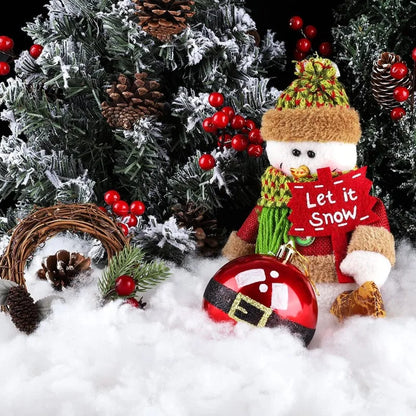 Decoração neve falsa de Natal para artesanato decoração interna neve artificial cobertor