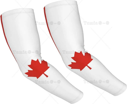 Mangas refrescantes com a bandeira da Brasil, proteção solar, homens e mulheres, ideais