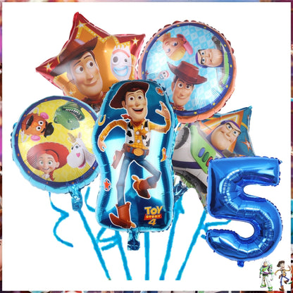 33 Modelos de decoração para festa de aniversário com tema Toy Story de história