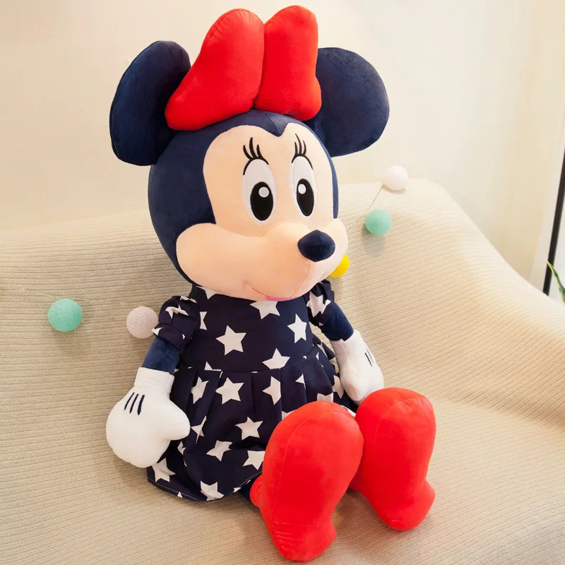 Boneco Mickey e Minnie Pelúcia Macio Estrela Mickey Minnie Bonecos