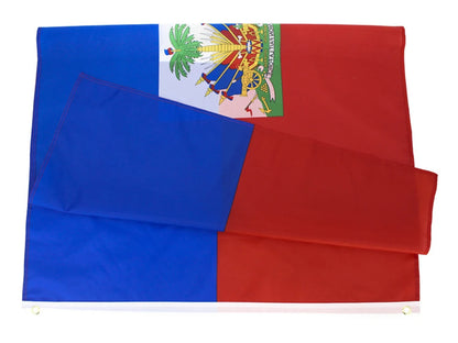 Bandeira do Haiti 1,2 x 1,8 m Bandeira nacional Copa do Mundo haitiana para celebrações