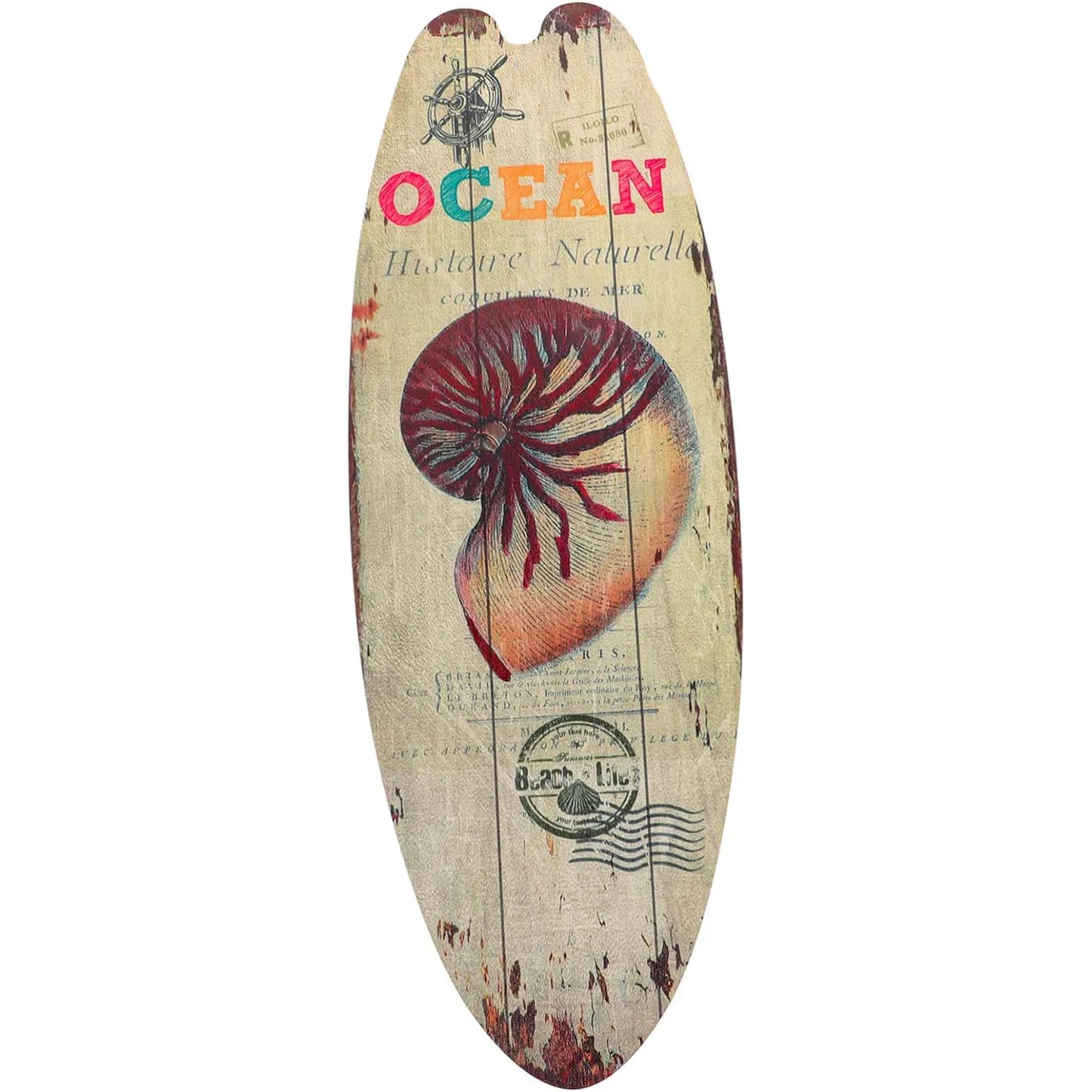 1 peças de prancha de surf decoração de parede pranchas de surf de madeira