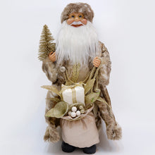 Carregar imagem no visualizador da galeria, Boneco papai noel rústico chique com roupa
